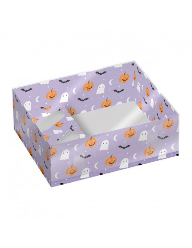 Caja 12 cupcakes halloween calabazas y fantasmas