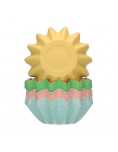 Cápsulas para cupcakes Bloom Arco Iris Pastel