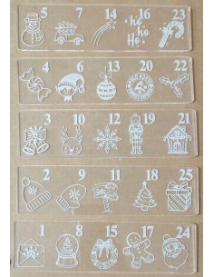 Set Calendario de Adviento 2