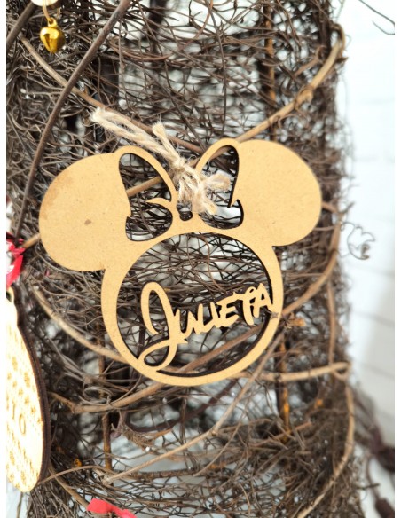 Adornos navideños Disney para el árbol personalizados