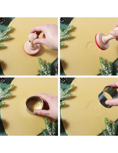 Set de Sellos en Relieve para Galletas
