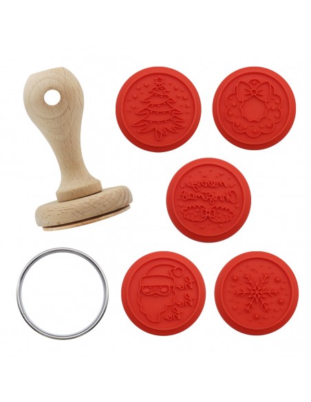 Set de Sellos en Relieve para Galletas