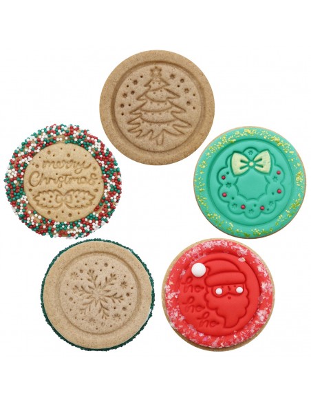Set de Sellos en Relieve para Galletas