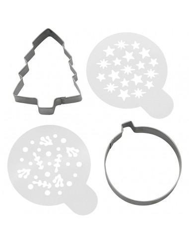 Set Cortadores + Plantillas Navidad