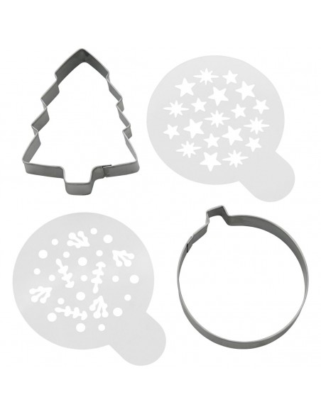 Set Cortadores + Plantillas Navidad