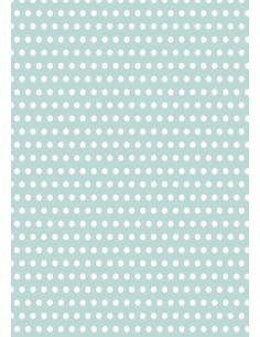 Papel de azúcar lunares Nº 13