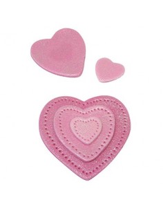 Set 3 cortadores corazones PME 2