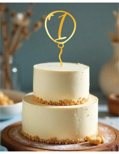 Topper Globo con Número