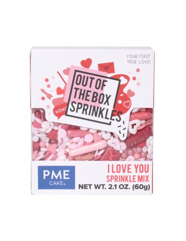 Caja Sprinkles I Love You PME