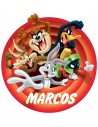 Papel de Azúcar Looney Tunes Personalizado