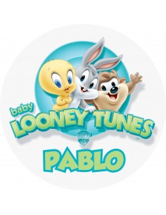 Papel de Azúcar Baby Looney Tunes personalizado