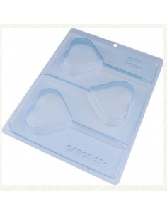 Molde piruletas corazones BWB