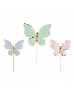 Toppers mariposas para tartas 2