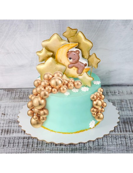 Bolas Doradas Para Tartas