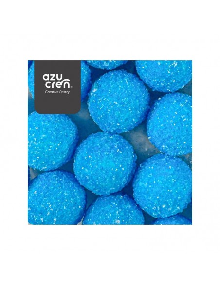 Bolas de Azúcar con Purpurina Azul