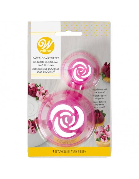 Set 2 Boquillas Rosas (Easy Blooms) Wilton