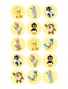 Papel de Azúcar Looney Tunes Baby para Galletas