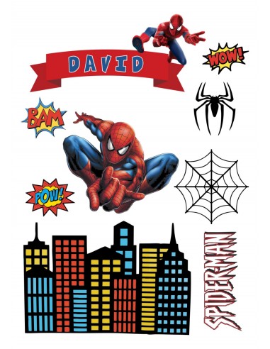 Papel Comestible Figuras Spiderman
