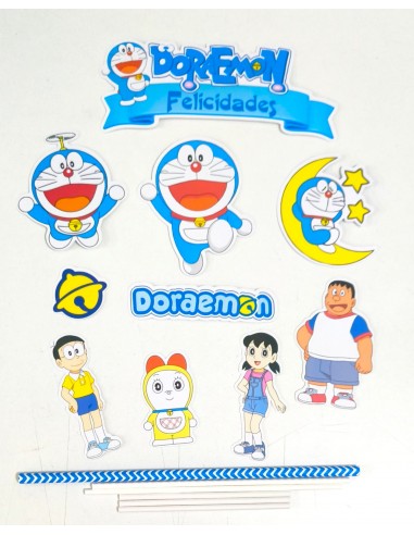 Toppers Doraemon Cartulina