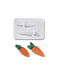 Molde de Silicona Zanahorias