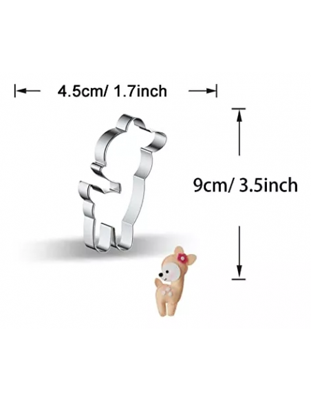 Cortador Ciervo Metálico