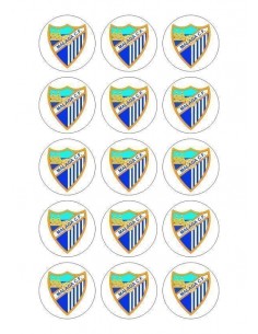 Papel de azúcar escudo Málaga para galletas Nº69