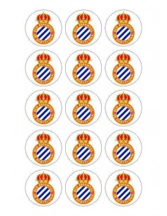 Papel de azúcar escudo Espanyol para galletas Nº73