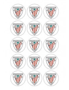 Papel de azúcar escudo Athletic de Bilbao para galletas Nº76