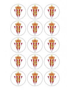 Papel de azúcar escudo Sporting de Gijón para galletas Nº81