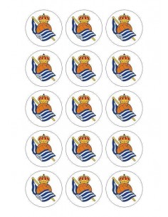 Papel de azúcar escudo Real Sociedad para galletas Nº82
