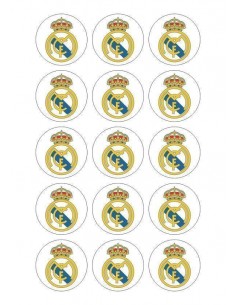 Papel de azúcar escudo Real Madrid para galletas Nº83