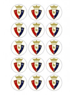 Papel de azúcar escudo Osasuna para galletas Nº85