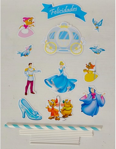 Toppers Cenicienta Cartulina