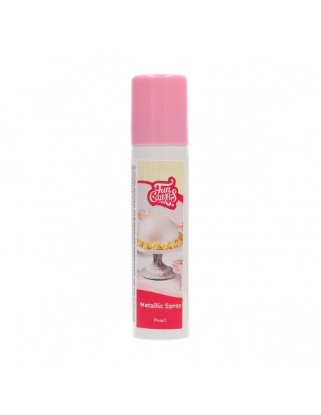 Spray Blanco perlado FunCakes