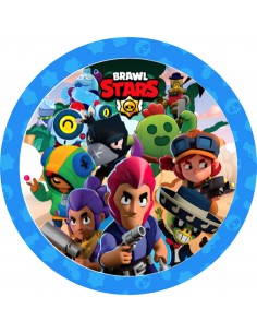 Papel de Azúcar Brawl Star 20 cm