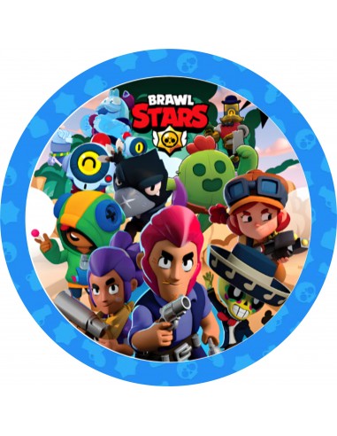 Papel de Azúcar Brawl Star 20 cm
