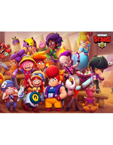 Papel de Azúcar Brawl Stars para Tarta Rectangular