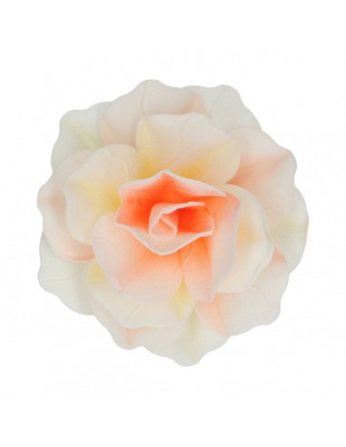 Rosa Color Amarillo Naranja 12cm