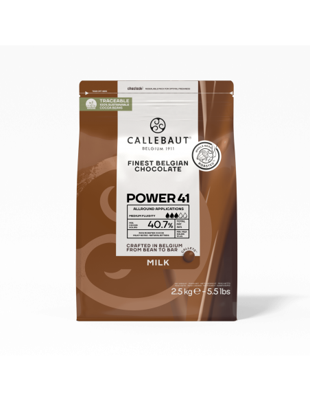 Chocolate con leche 41% Callebaut 2,5kg