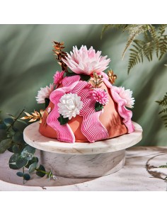 Peonía Blanca Oblea 12cm 2