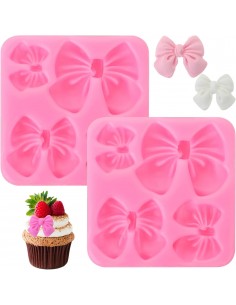 Molde Silicona Lazos Diferentes Tamaños 2
