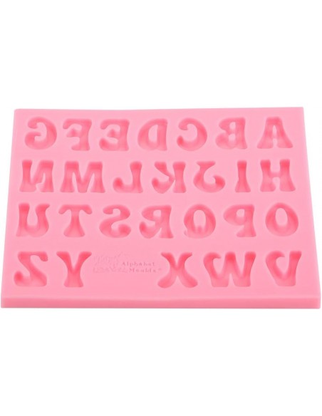 Molde Silicona Letras Mayúsculas