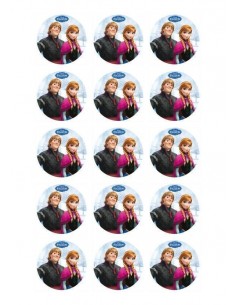 Papel de azúcar Frozen para galletas Nº99