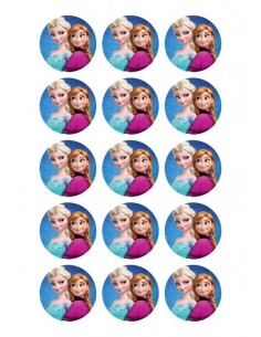Papel de azúcar Frozen para galletas Nº100