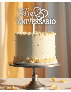 Topper Bodas de plata