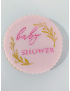 Sello Baby Shower para Fondant 2