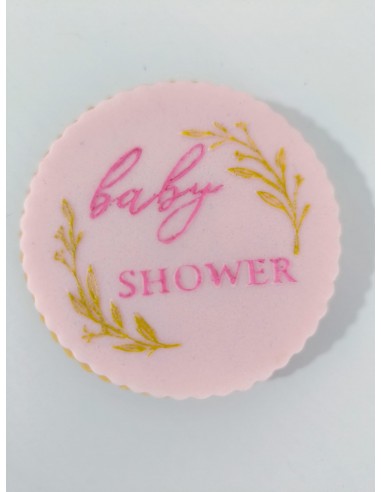 Sello Baby Shower para Fondant