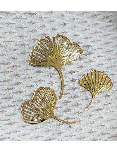 Hojas de Ginkgo Acrílicas para tartas