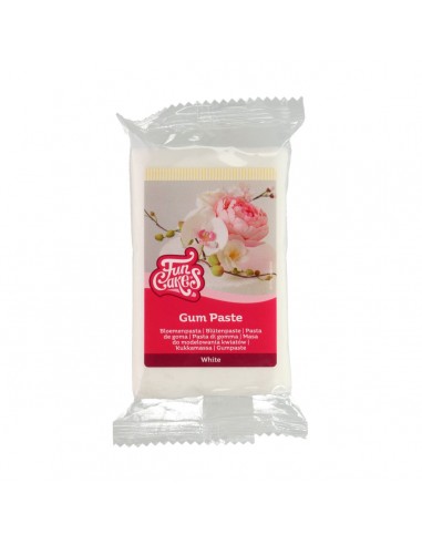 Pasta de Goma Blanca FunCakes 250 g