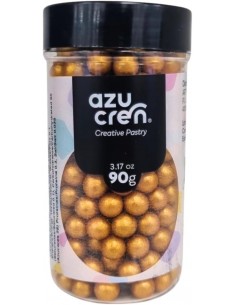 Perlas comestibles oro 7mm 2